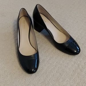 Cole Haan block heel pumps black size 9